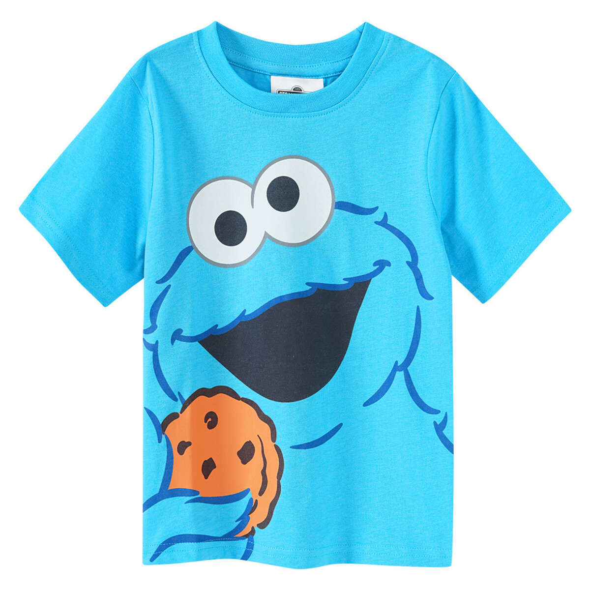Bild 1 von Sesamstraße T-Shirt mit Krümelmonster-Print HELLBLAU