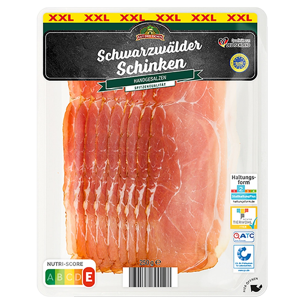 Bild 1 von GUT DREI EICHEN Schwarzwälder Schinken XXL 250 g