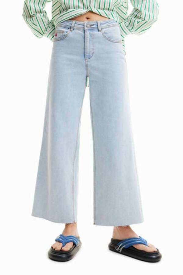 Bild 1 von Cropped Culotte-Jeans