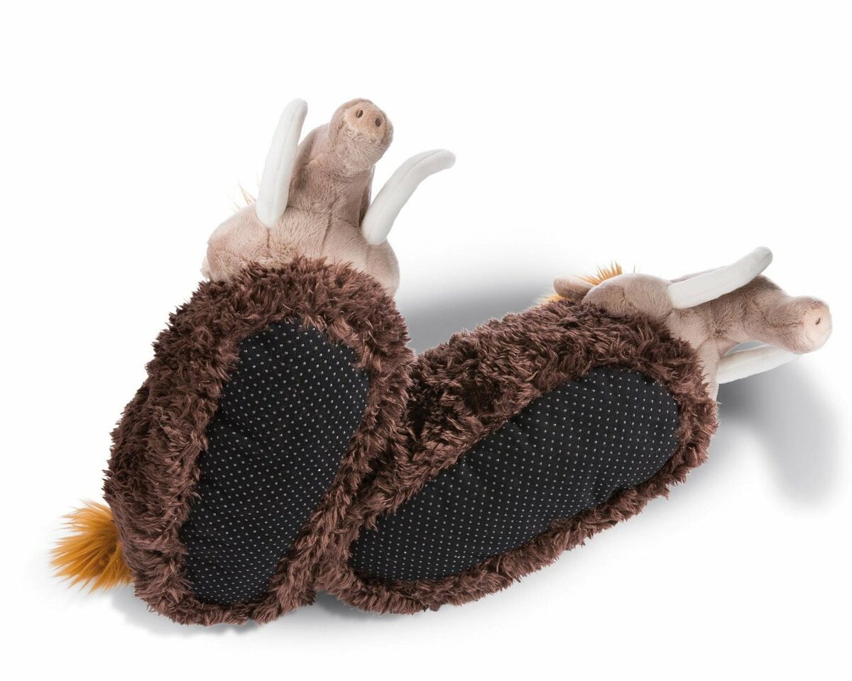 Bild 1 von Nici Mammut Plüsch Hausschuhe, Braun