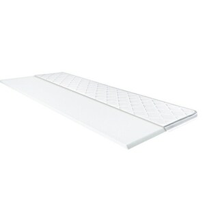 Topper-Komfortschaum Holiday Polyester Weiß 90 x 200 cm
