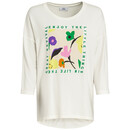 Bild 1 von Damen Shirt mit buntem Blumen-Print WEISS