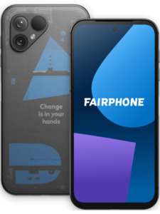 Fairphone 5 256 GB Transparent mit GigaMobil S mit Smartphone 10