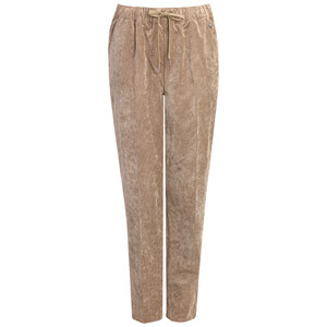 Damen Jogpants in Cord-Optik BEIGE