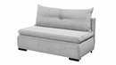 Bild 1 von Schlafsofa mit Bettkasten Cordbezug grau 153 x 83 cm - TED