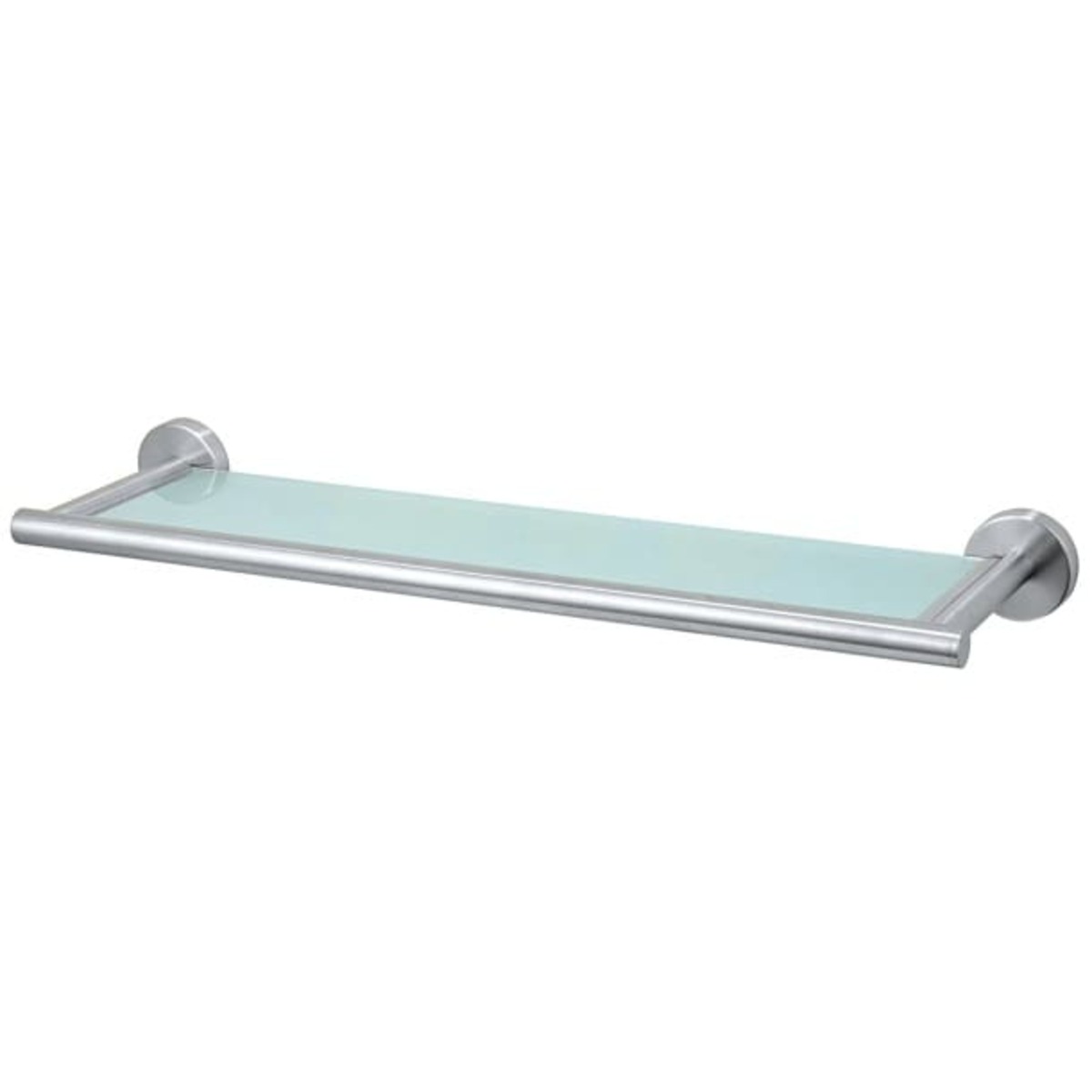 Bild 1 von Dusch-Glasregal Neapel Edelstahl/Glas 54x14x5 cm