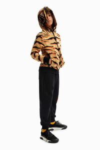 Sweater Kapuze Tiger
