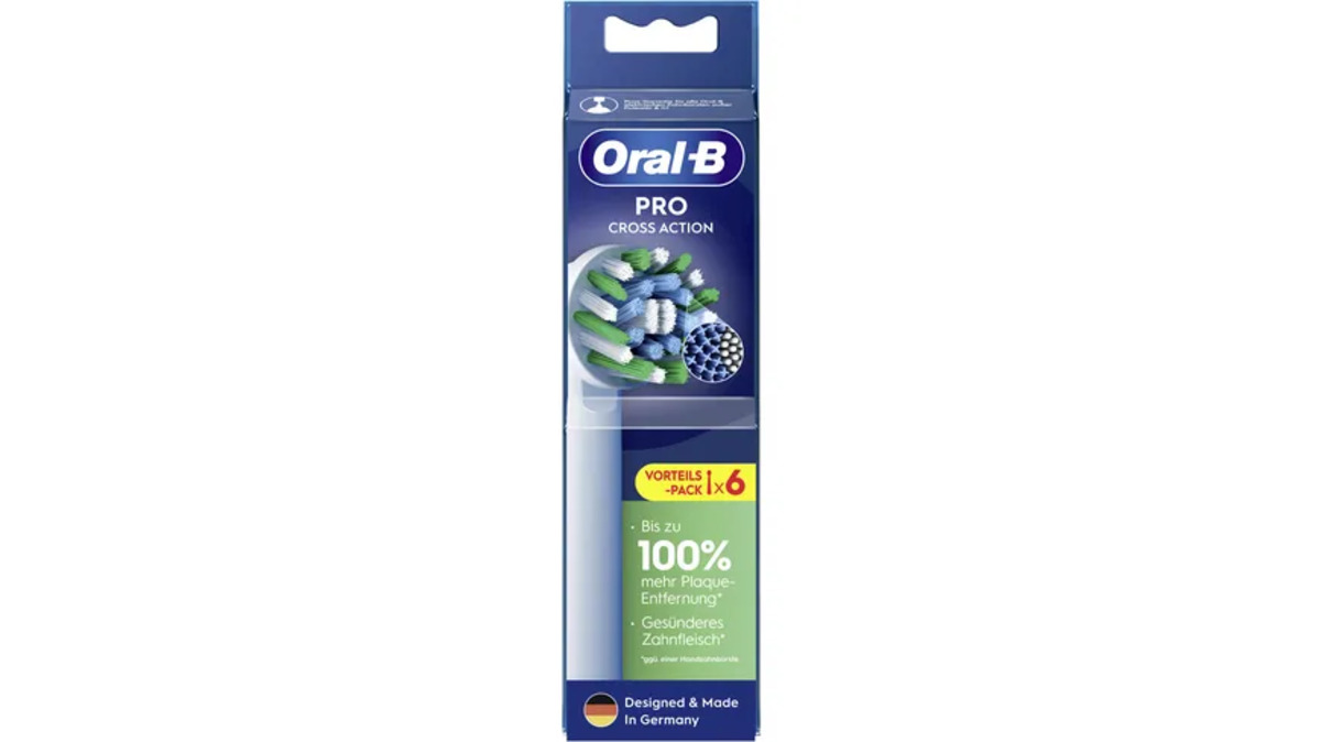 Bild 1 von Oral-B PRO CROSSACTION Aufsteckbürsten 6 Stück