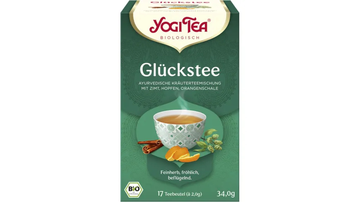 Bild 1 von YOGI TEA Bio Kräuterteemischung Glückstee