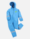 Bild 1 von Kinder Regenoverall mit Kapuze
                 
                                                        Blau