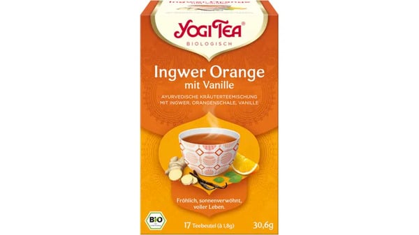 Bild 1 von YOGI TEA Bio Kräuterteemischung Ingwer Orange