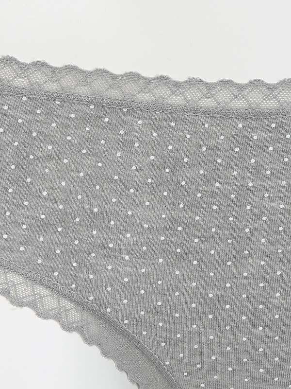 Bild 3 von Damen Hipster Slips im 2er Pack
                 
                                                        Grau