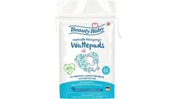 Bild 1 von Beauty Baby supersofte Reinigungs-Wattepads