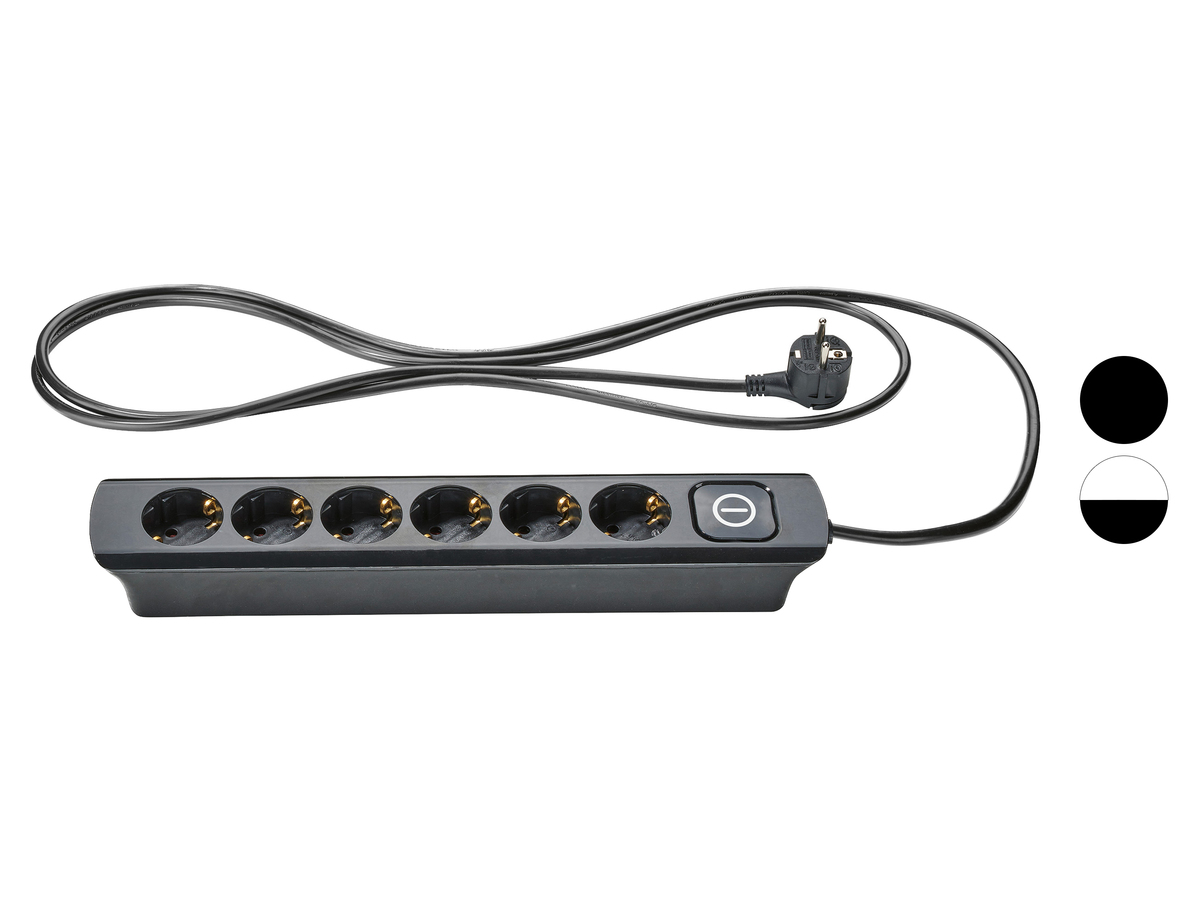 Bild 1 von SILVERCREST® Design-Steckdosenleiste, 6-fach