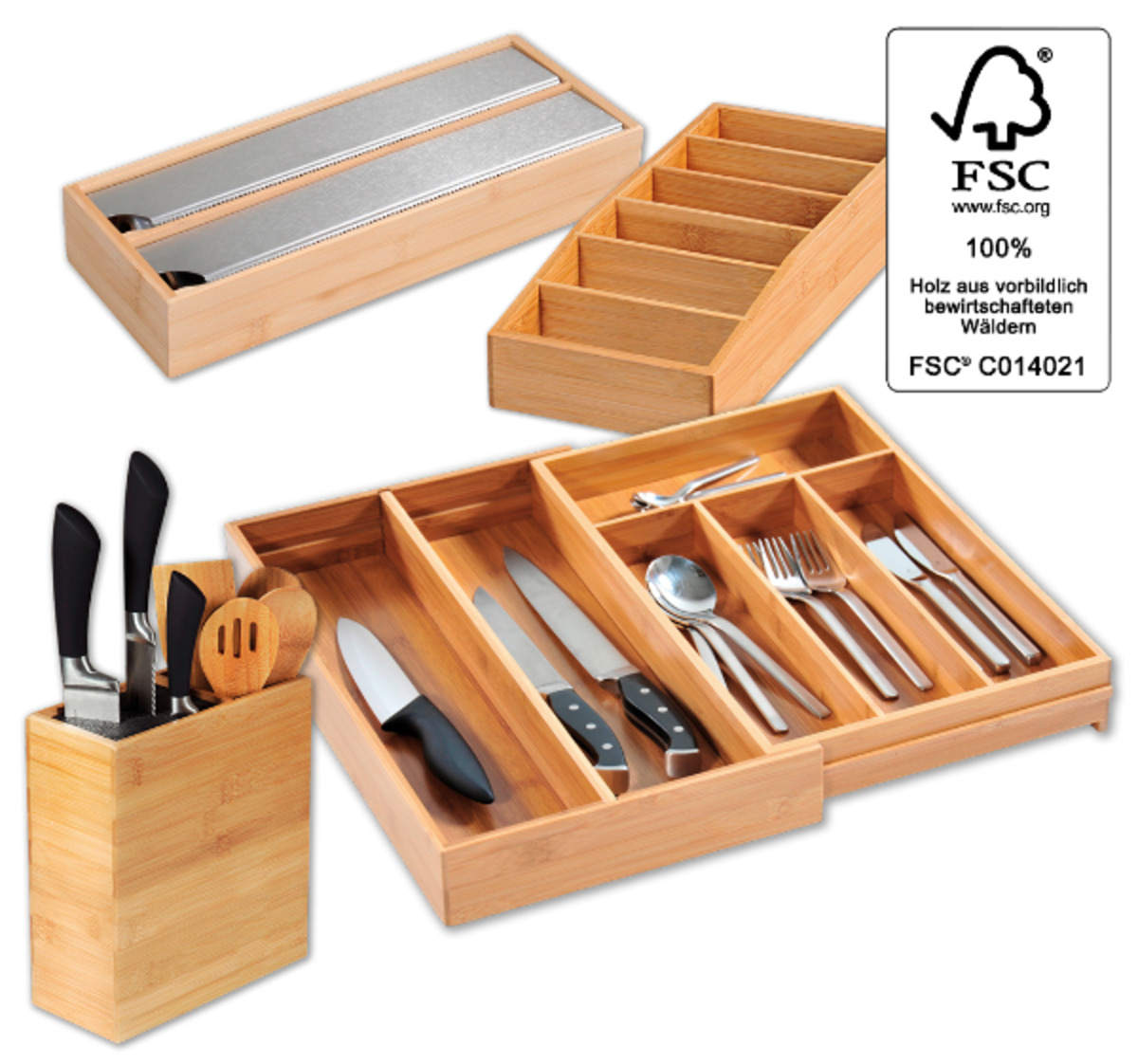 Bild 1 von KESPER Küchenutensilien aus Bambus*