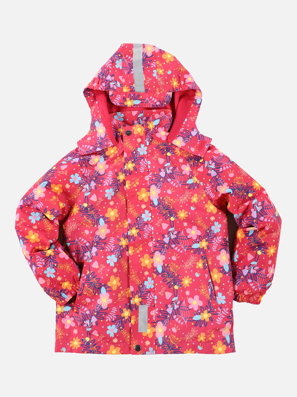 Bild 1 von Mädchen Regenjacke mit Alloverprint
                 
                                                        Pink