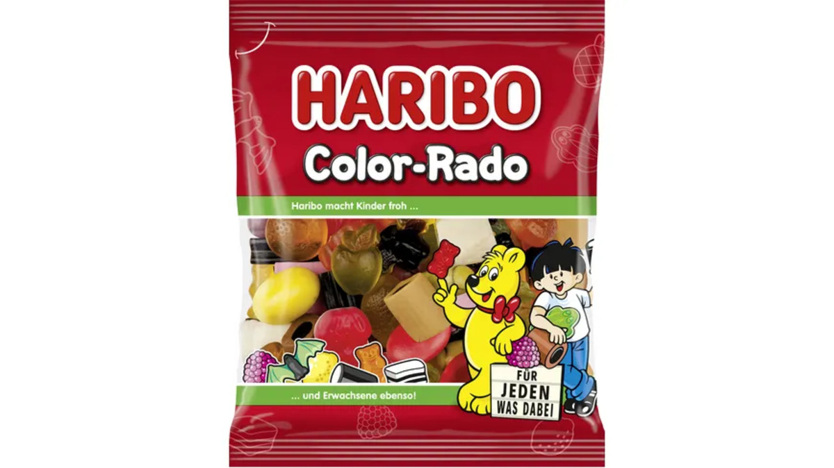 Bild 1 von Haribo Mischung mit Lakritz Color-Rado