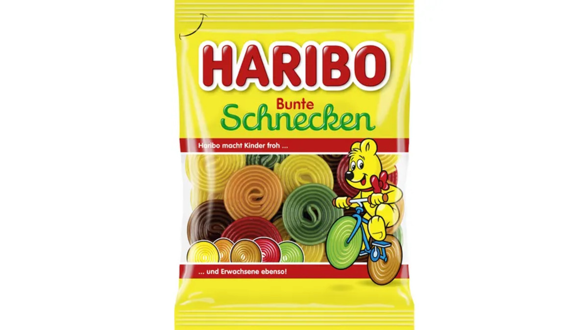 Bild 1 von Haribo Fruchtgummi Bunte Schnecken