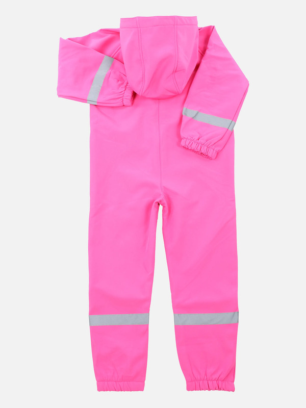 Bild 2 von Kinder Regenoverall mit Kapuze
                 
                                                        Pink