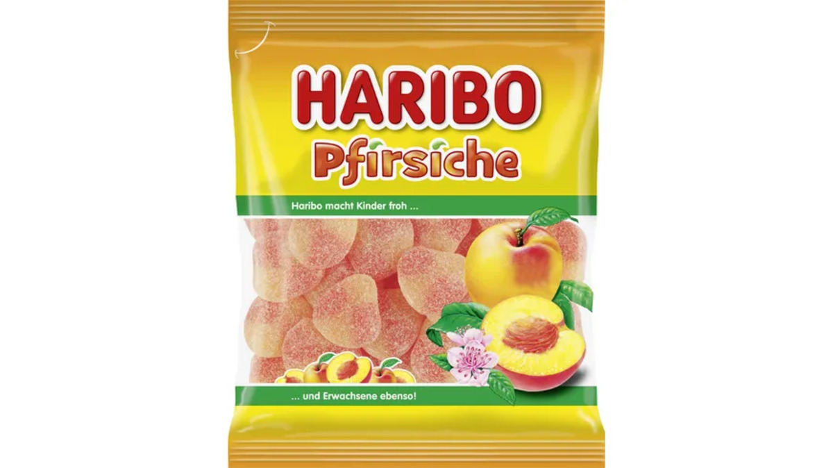 Bild 1 von Haribo Fruchtgummi Pfirsiche