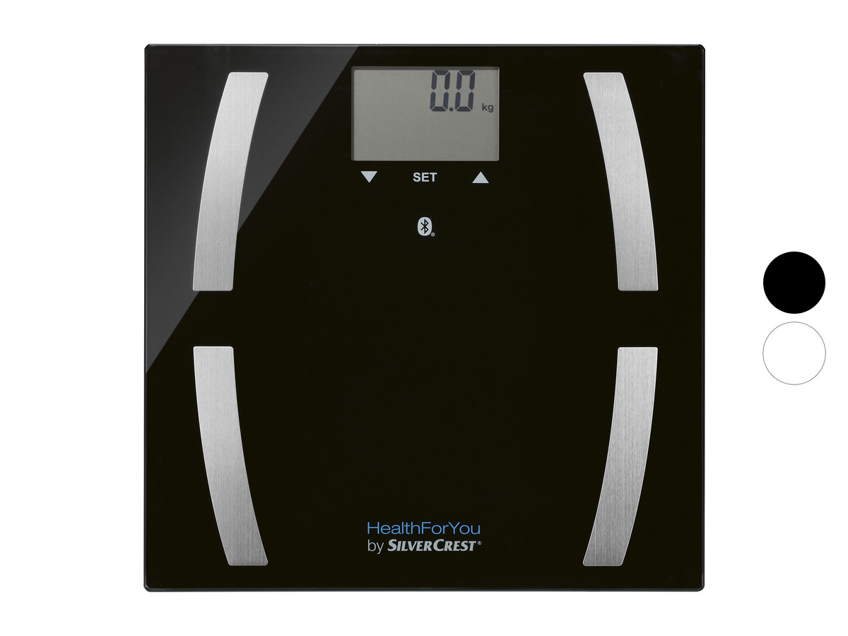 Bild 1 von HealthForYou by Silvercrest Diagnosewaage, mit  Bluetooth®