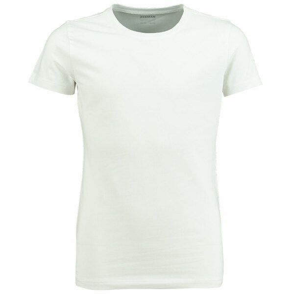 Bild 1 von Mädchen-T-Shirt Stretch, Weiß, 146/152