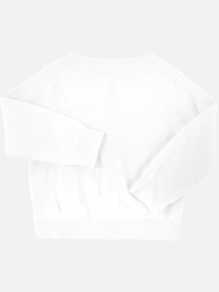 Bild 2 von Mädchen Cardigan mit Glitzerprint
                 
                                                        Weiß