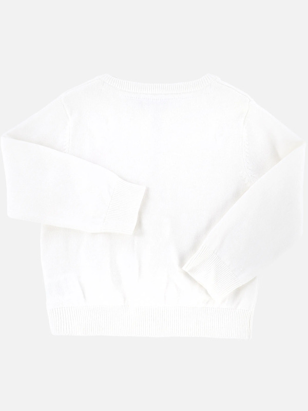 Bild 2 von Mädchen Cardigan mit Glitzerprint
                 
                                                        Weiß