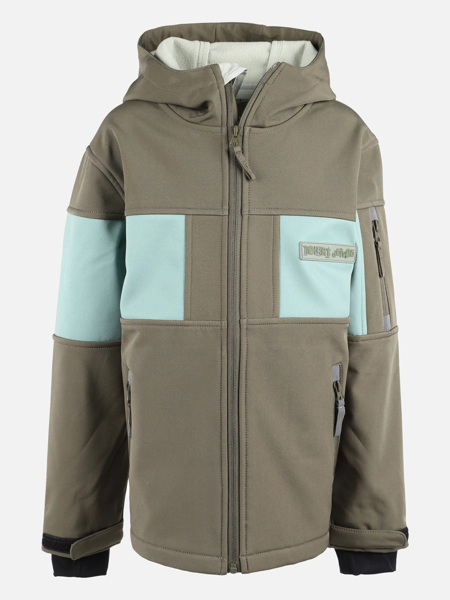 Bild 1 von Jungen Softshelljacke mit Kapuze
                 
                                                        Grün