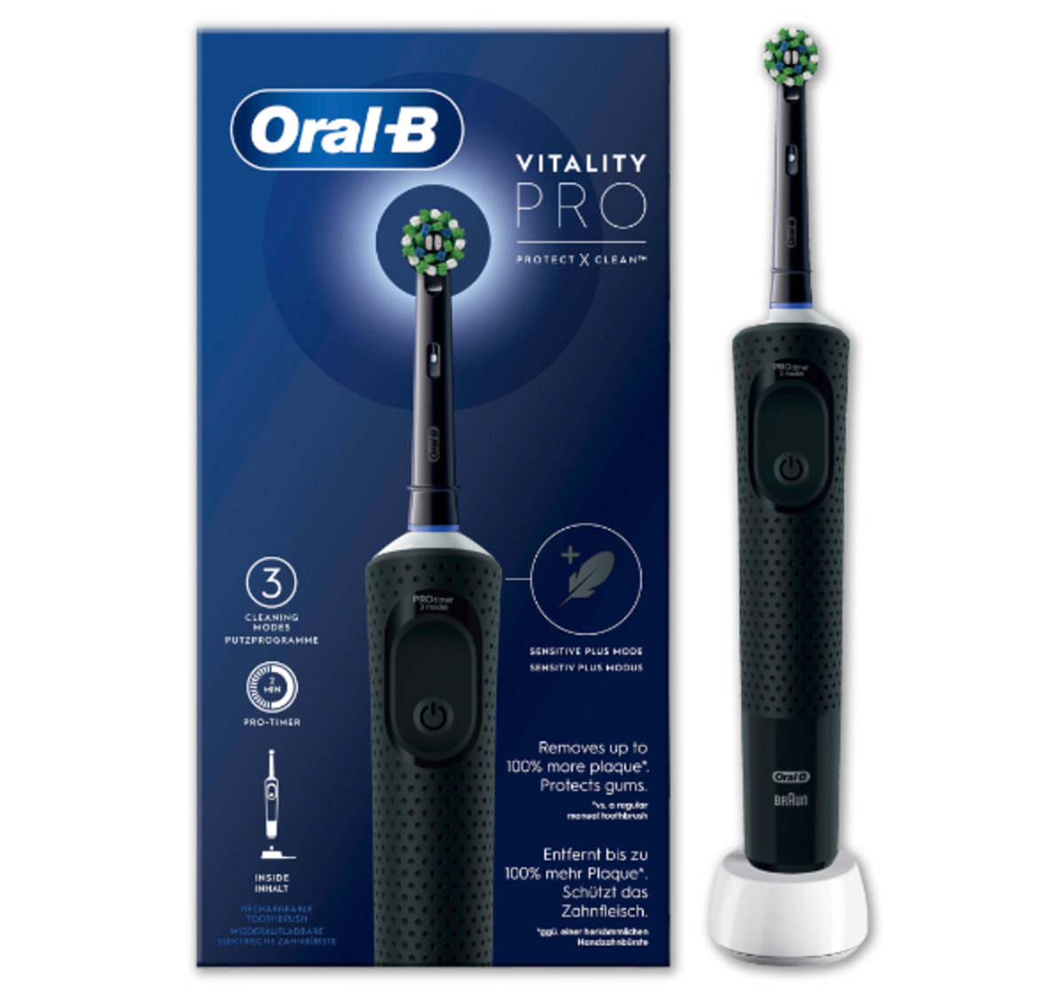 Oral b elektrische zahnb rste vitality pro d103 von penny markt ansehen 