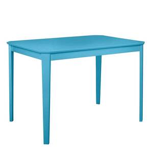 Esstisch in Blau 110 cm breit