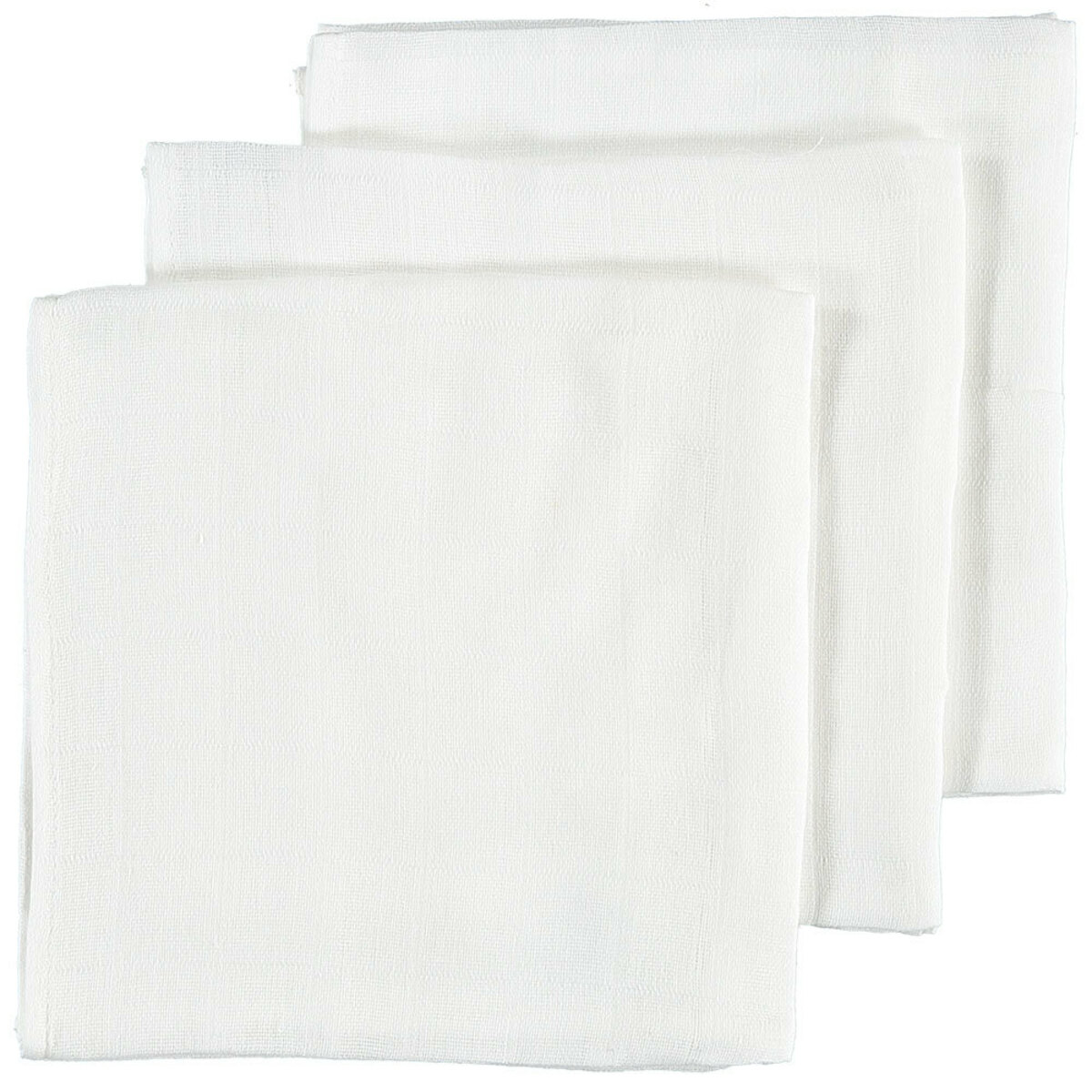 Bild 1 von Baby-Mullwindel 3er-Pack, Weiß, 60x60