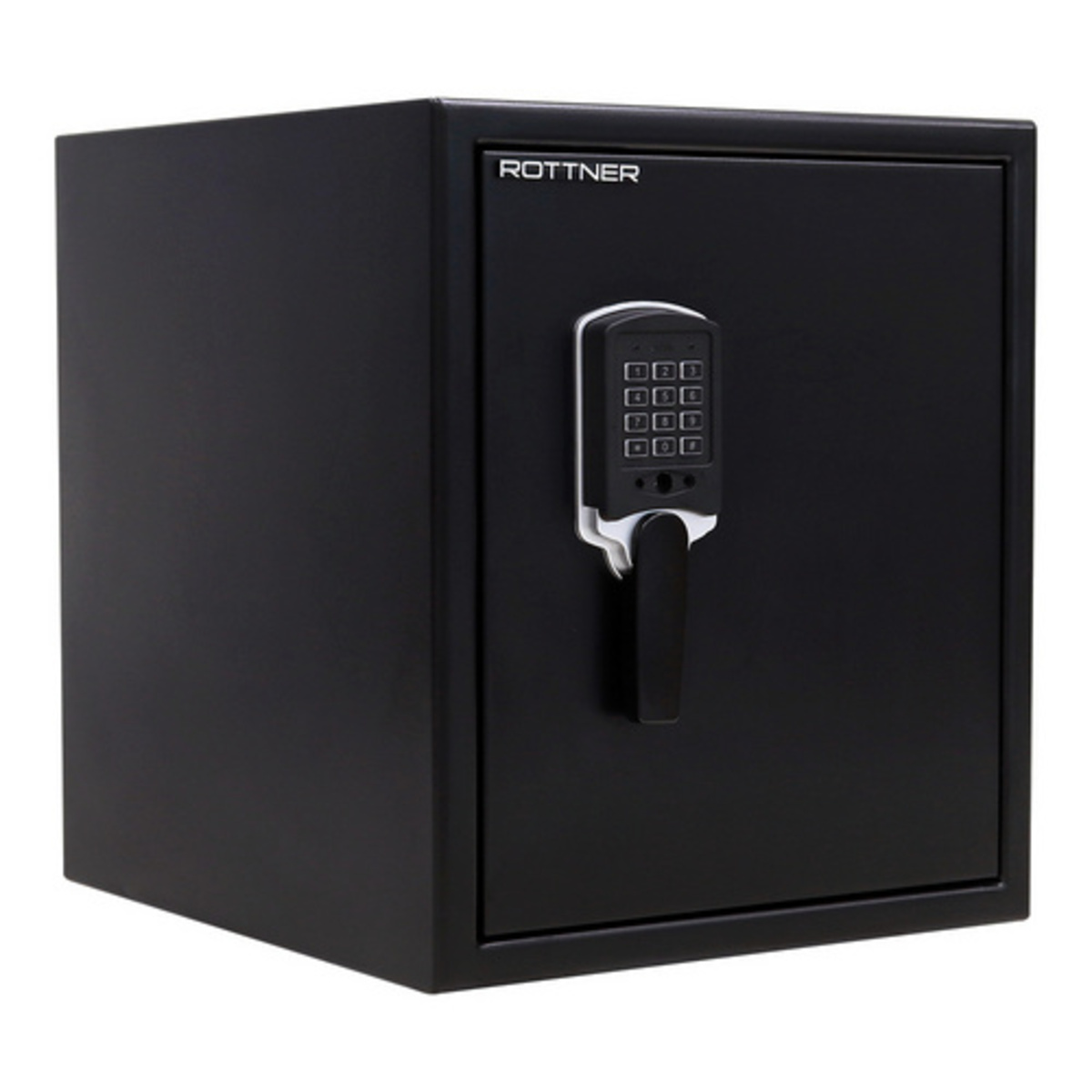 Bild 1 von Rottner Tresor Feuerschutztresor »Firedata«, schwarz, Stahl, (B x H:) 46,1 x 52,8 cm