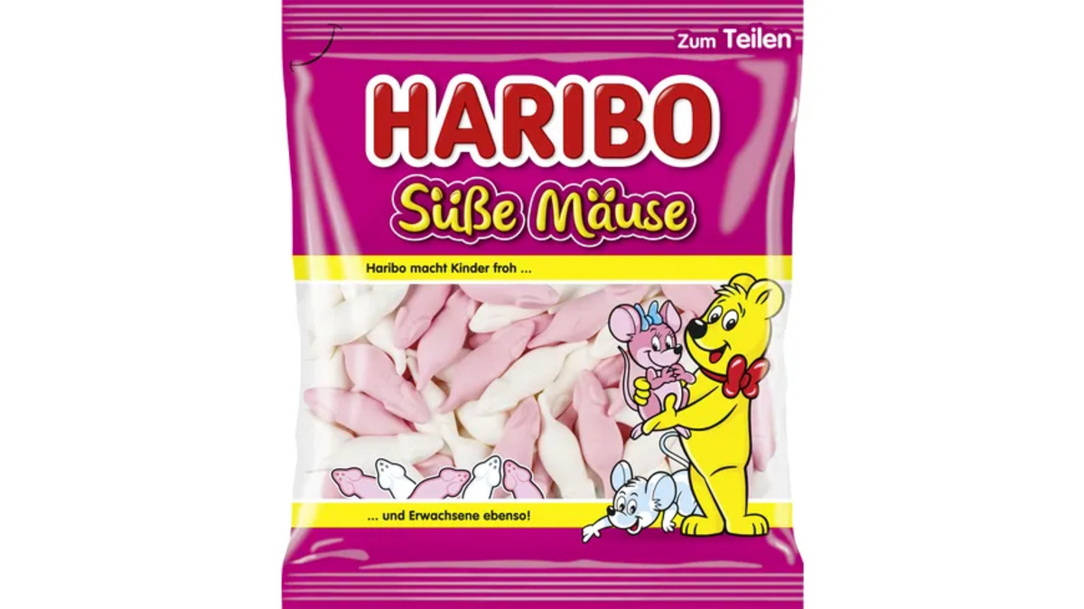 Bild 1 von Haribo Schaumzucker Süße Mäuse