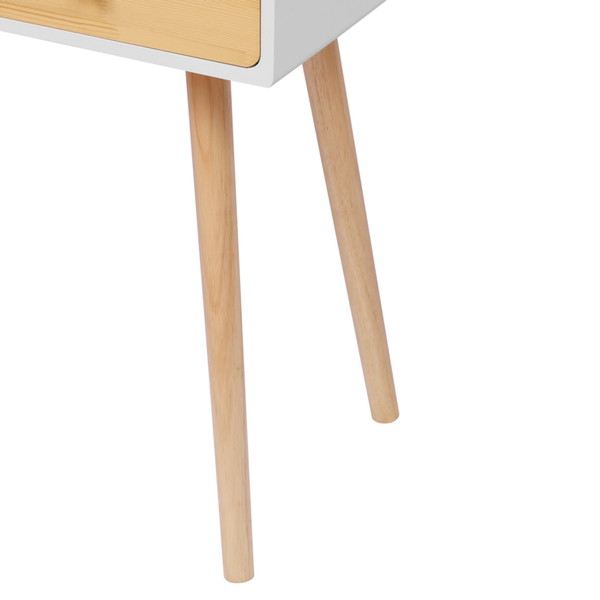 Bild 2 von Happy Home Schminktisch mit Spiegel, 2 Schubladen und Hocker HDT01-WEI weiß