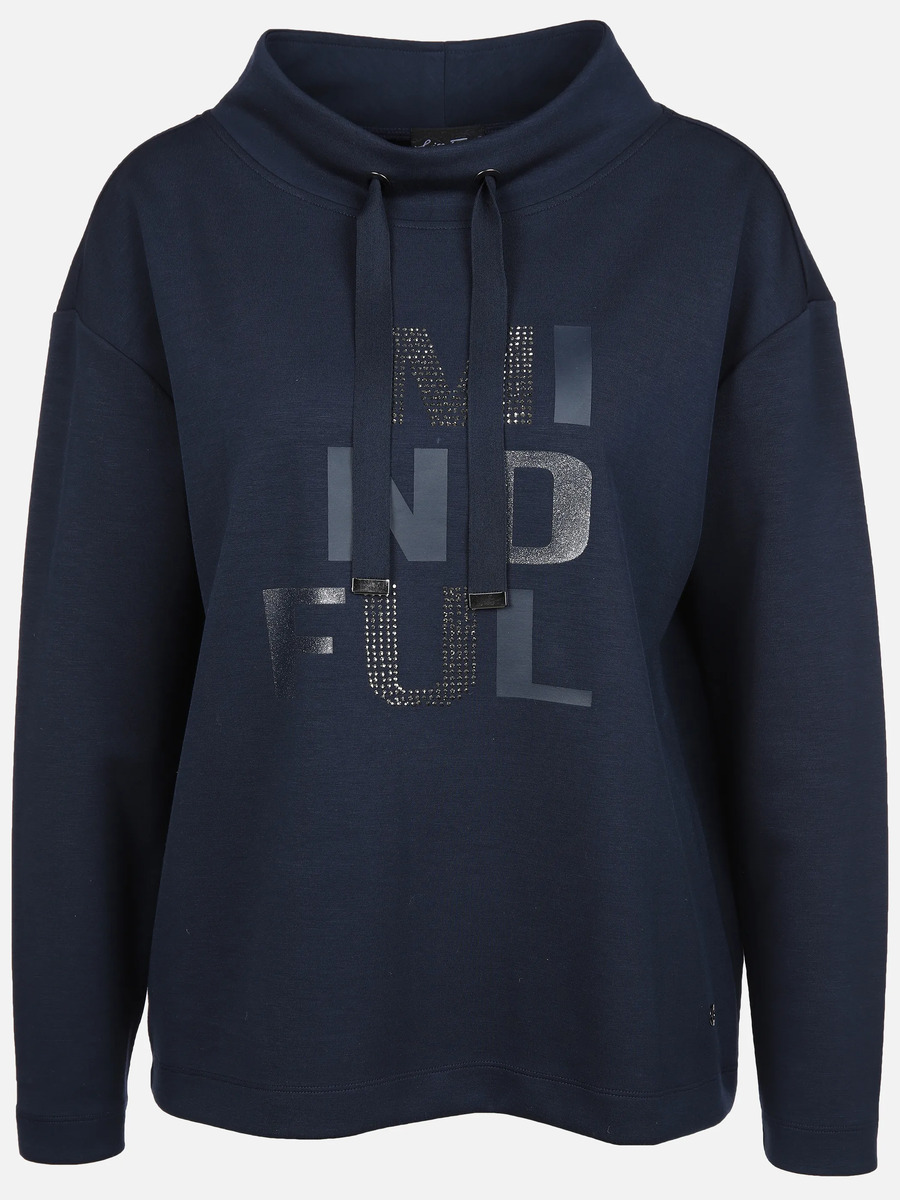 Bild 1 von Damen Sweatshirt mit Glitzersteinchen
                 
                                                        Marine