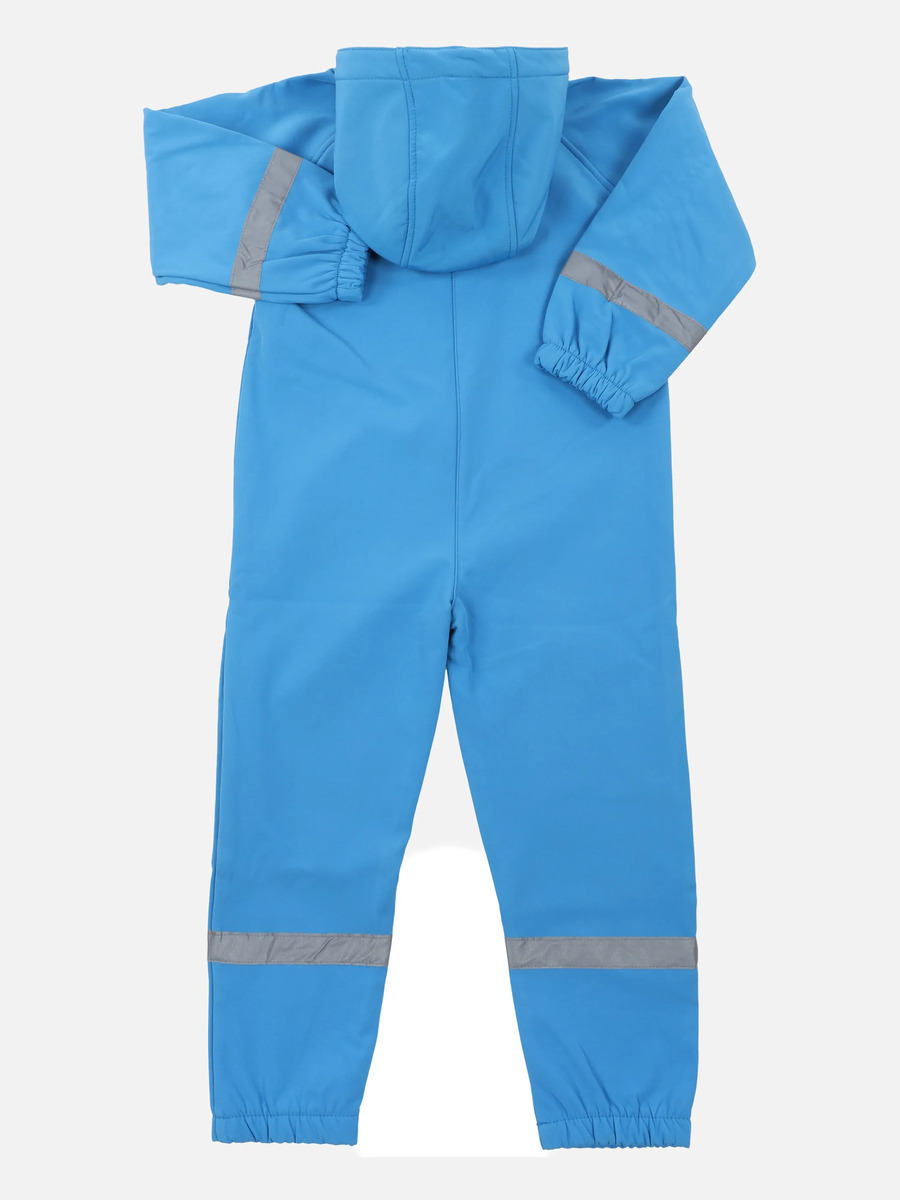 Bild 2 von Kinder Regenoverall mit Kapuze
                 
                                                        Blau