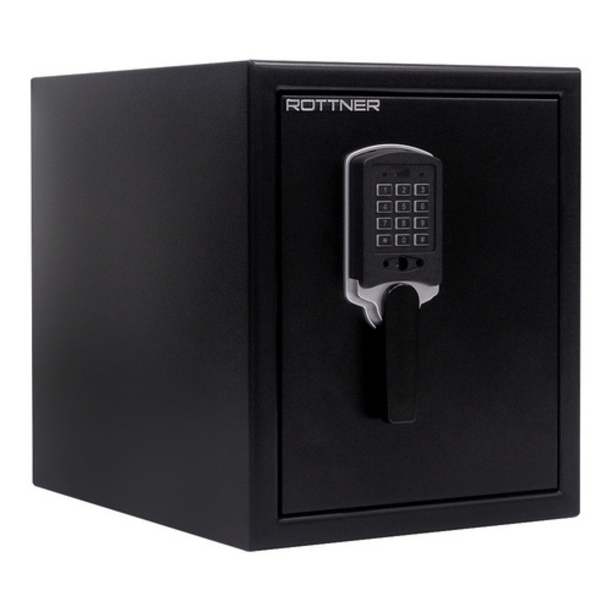 Bild 1 von Rottner Tresor Feuerschutztresor »Firedata«, schwarz, Stahl, (B x H:) 37 x 45 cm