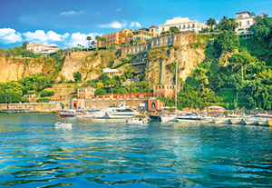 Göttliche Amalfiküste  8-tägige Flugreise nach Süditalien mit den Stationen Sorrent, Amalfi, Paestum und Neapel