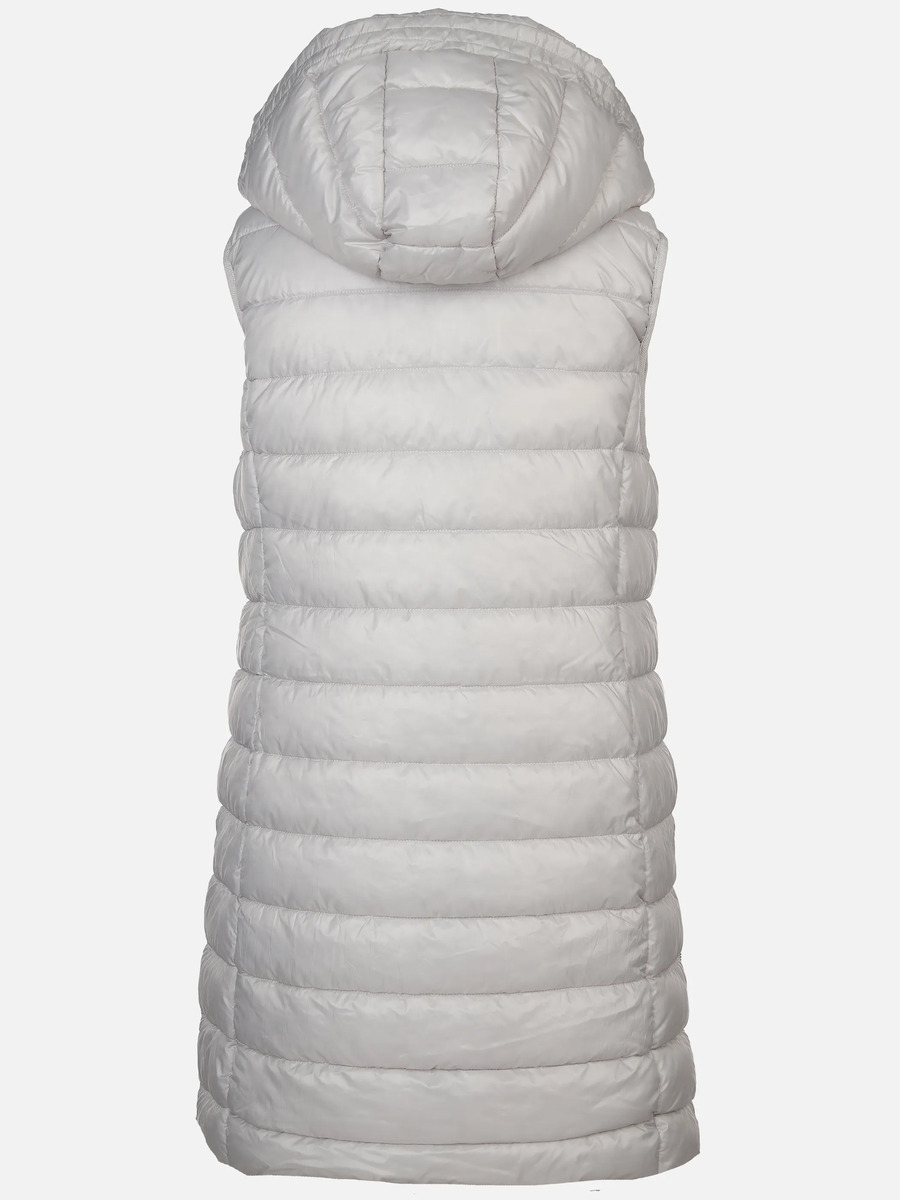 Bild 2 von Damen Steppweste mit abnehmbarer Kapuze
                 
                                                        Grau