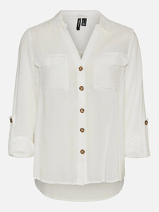Vero Moda VMBUMPY L/S SHIRT NEW Bluse
                 
                                                        Weiß