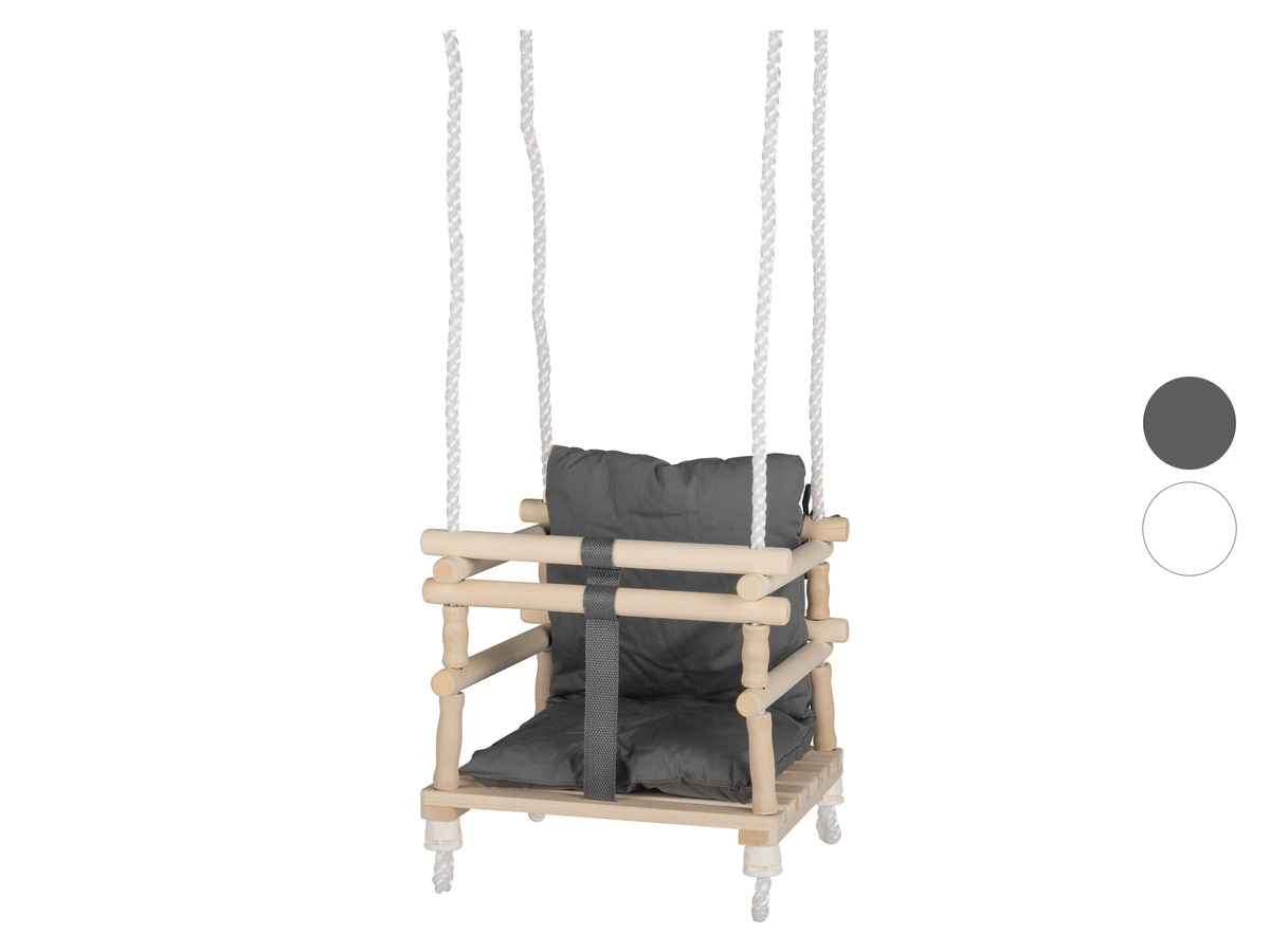 Bild 1 von Playtive Holzbabyschaukel mit Sicherheitssitz