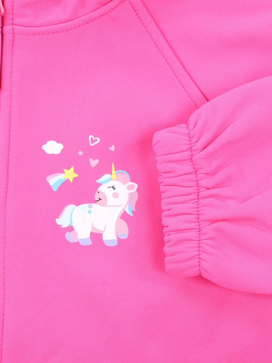 Bild 3 von Kinder Regenoverall mit Kapuze
                 
                                                        Pink