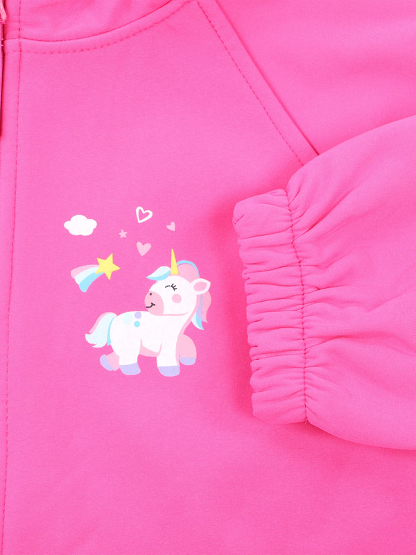 Bild 3 von Kinder Regenoverall mit Kapuze
                 
                                                        Pink