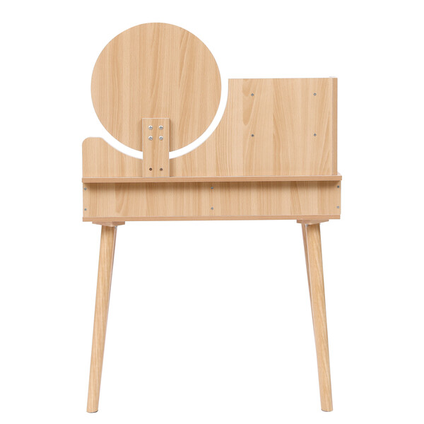 Bild 4 von Happy Home Schminktisch mit Spiegel, 2 Schubladen & Ablage HDT03-HOL Holz