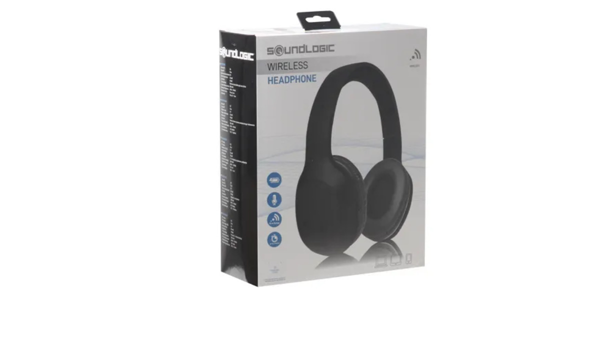 Bild 1 von Blutooth Kopfhörer Soundlogic Schwarz