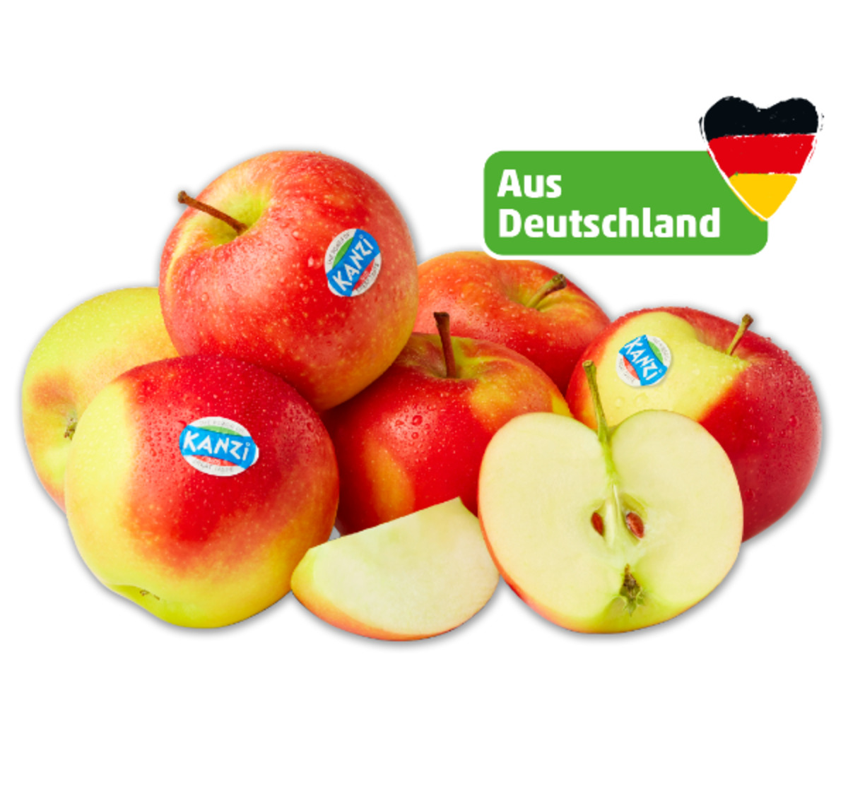 Bild 1 von Deutsche rote Äpfel Kanzi*