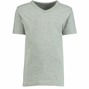 Kinder-T-Shirt Stretch, Grau, 98/104