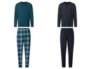 Bild 1 von LIVERGY® Herren Pyjama, lang, aus reiner Baumwolle