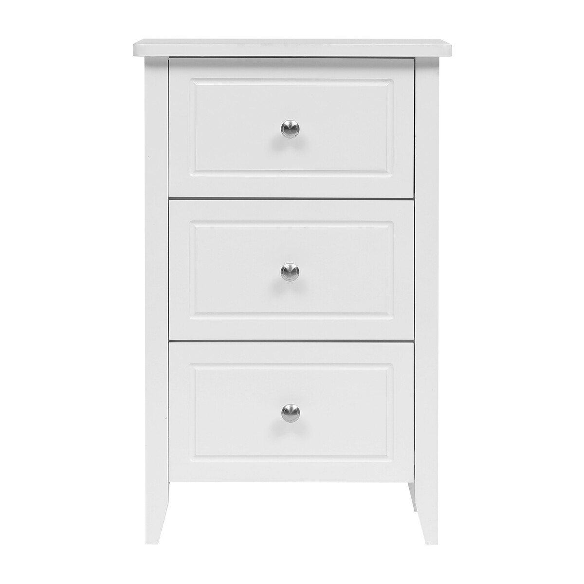 Bild 3 von Happy Home Nachttisch Kommode mit 3 Schubladen HSB11-WEI weiß